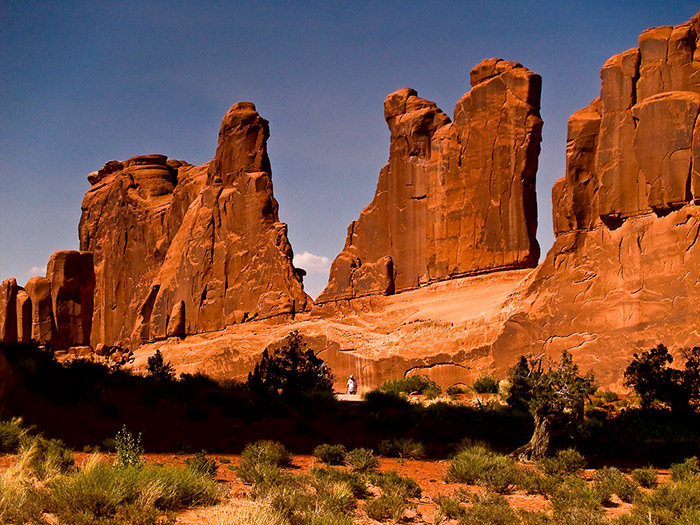 courthouse towers arches national park