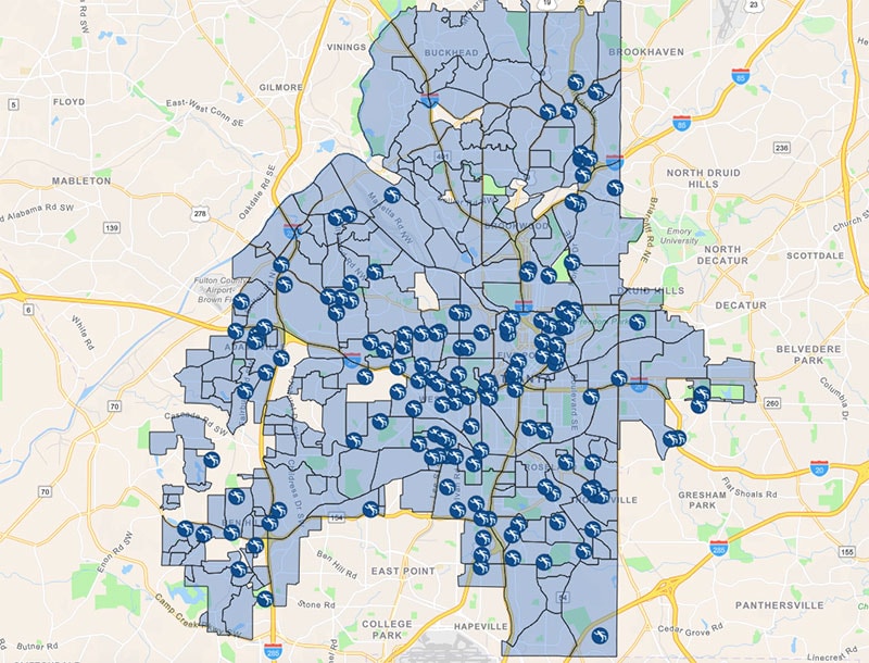 Crime Rate Map Atlanta Ga 