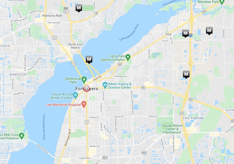 fort myers crime map