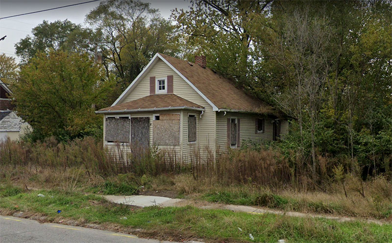 abandoned homes in Gary indiana