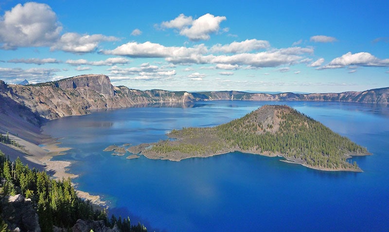 crater lake - northern lights oregon