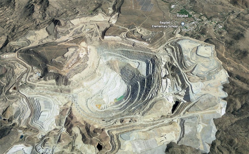 Bagdad Arizona - Copper Mines