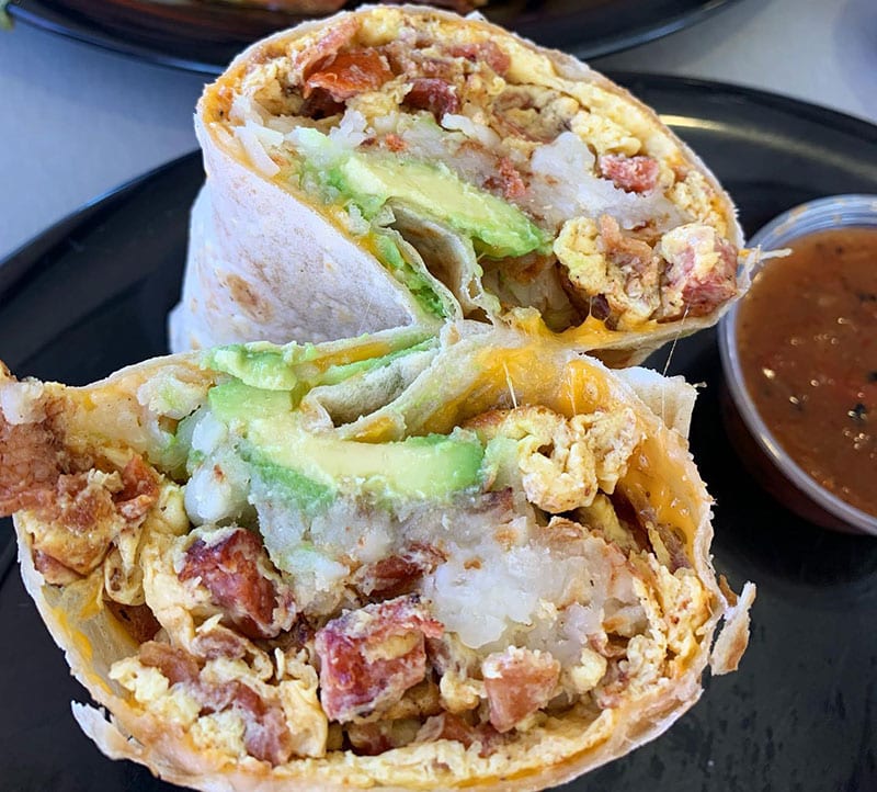 Rooster Cafe - Breakfast Burrito Orange County