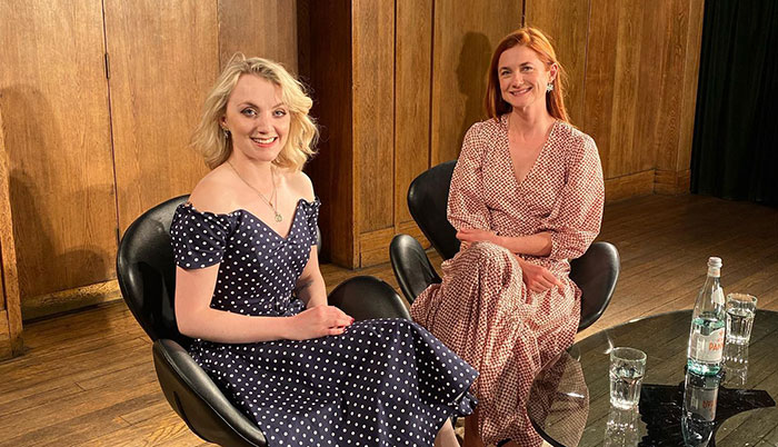 Bonnie Wright and Evanna Lynch now